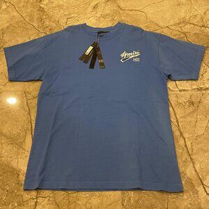 amiri men blue cotton t-shirt medium